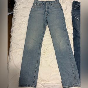 Levi Strauss Washed Boot Cut Jeans, worn only once! Size 25x30